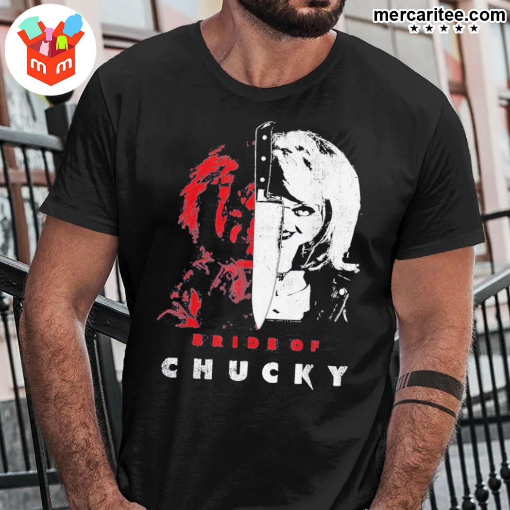 Official Scary Dolls 90s Horror Bride Of Chucky T-Shirt