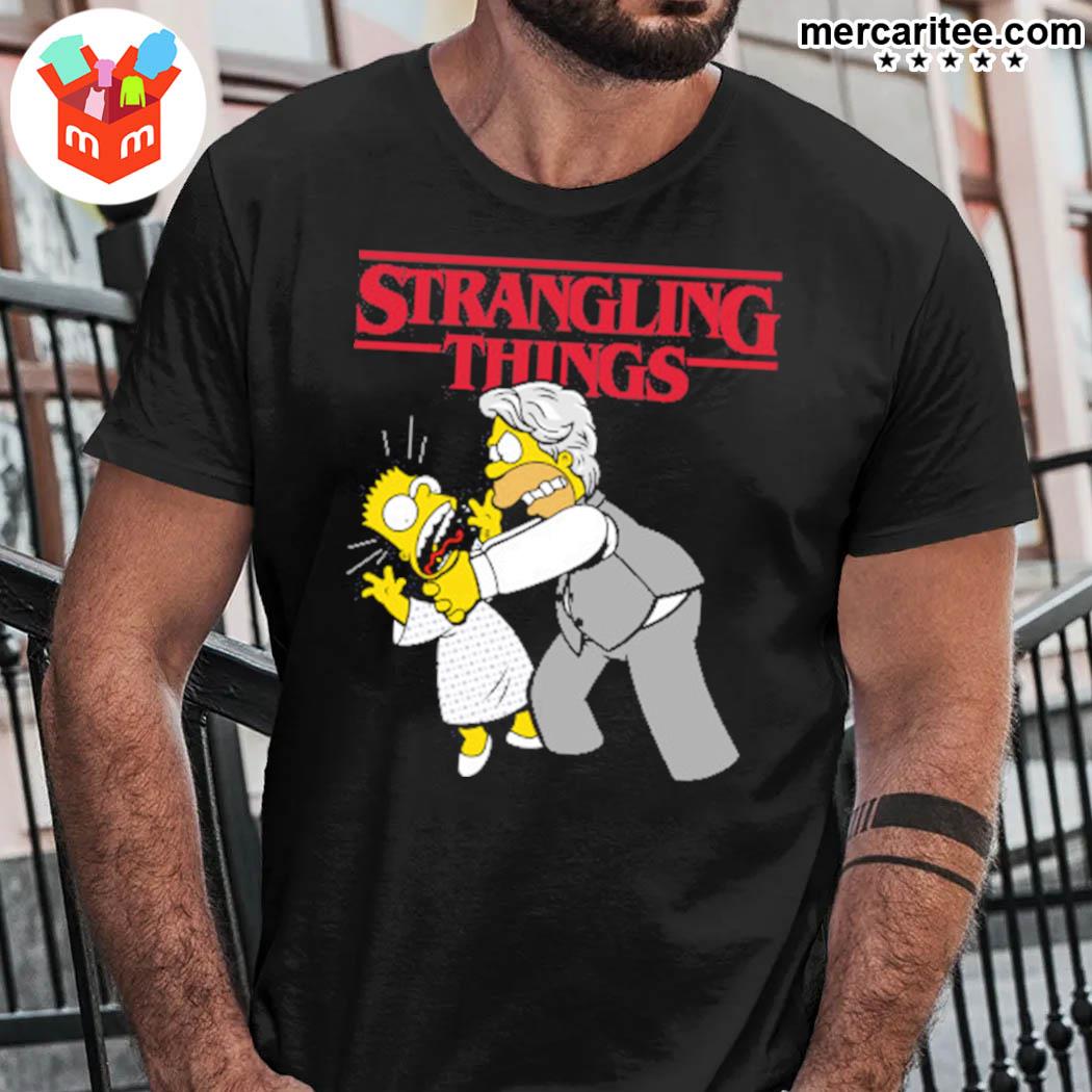 Official Strangling Things Bart Simpson In The Simpson Movie T-Shirt