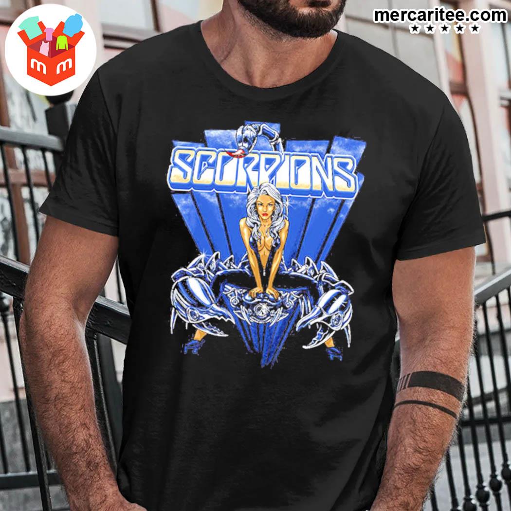 Official The Great Glam Metal Scorpions Band T-Shirt