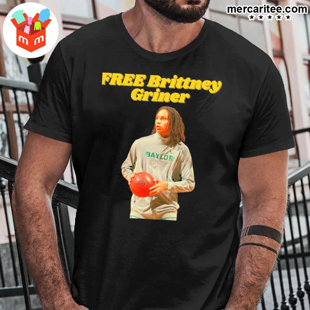 Official Wnba Brittney Griner Free Brittney Griner T-Shirt