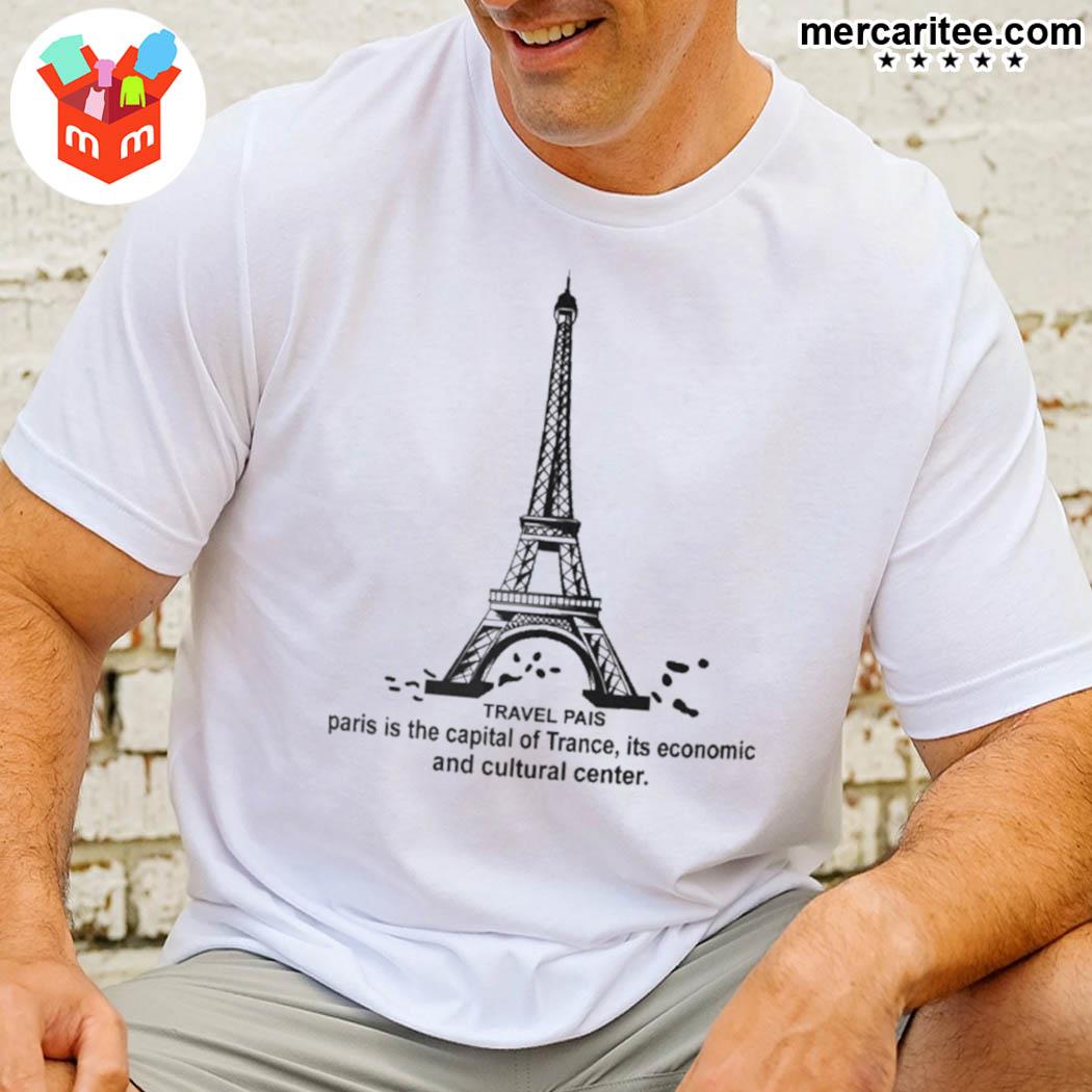 Official Your Mother Was A Hamster And Your Father Smelt Elderberries Grape Eiffel Tower T-Shirt