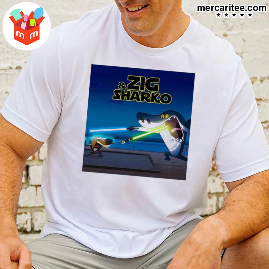 Official Zig And Sharko Games X Star Wars T-Shirt, hoodie, sweater, long  sleeve and tank top