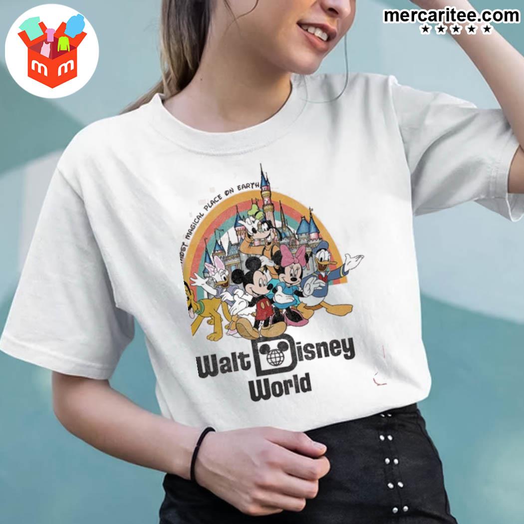 The Most Magical Place On Earth Walt Disney World Vintage Walt Disney World  Shirt, hoodie, sweater, long sleeve and tank top