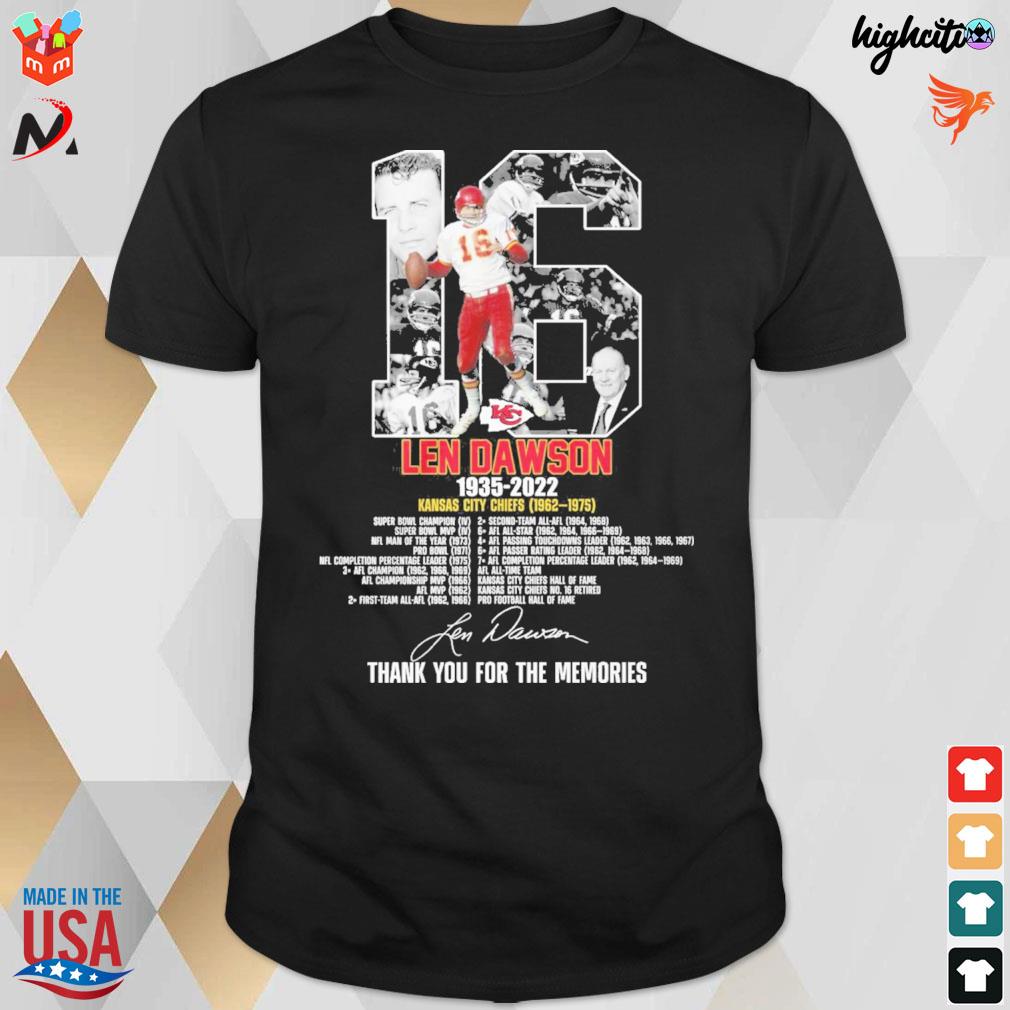 Len Dawson 1935 - 2022 T Shirt