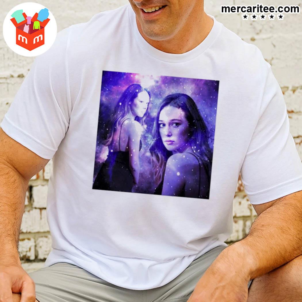 Alycia Debnam galaxy art t-shirt