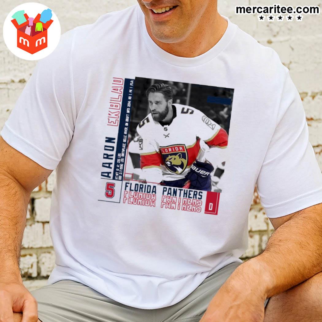 Awesome graphic Aaron Ekblad ice hockey Florida panthers hockey 5 t-shirt
