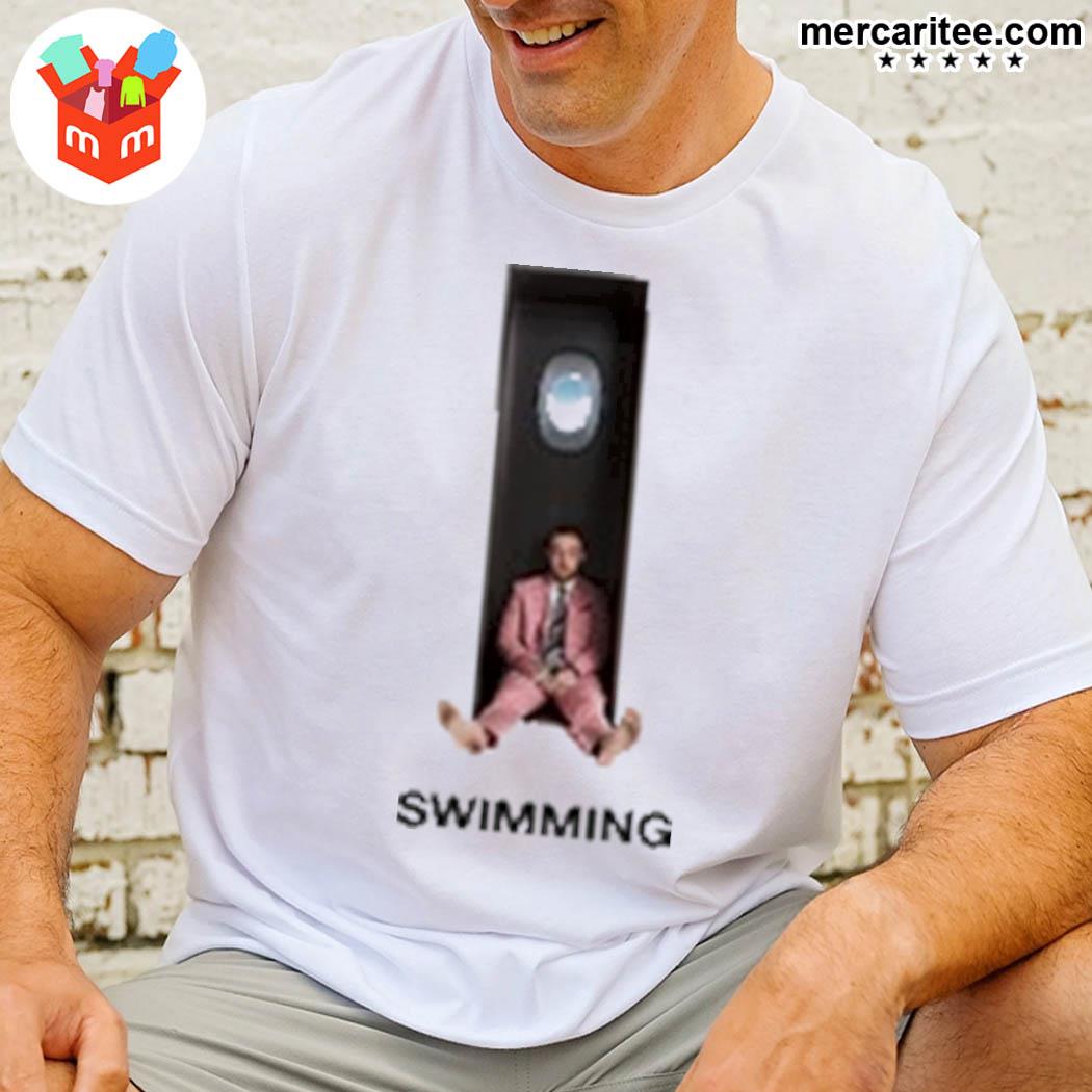 Awesome mac Miller swimming t-shirt