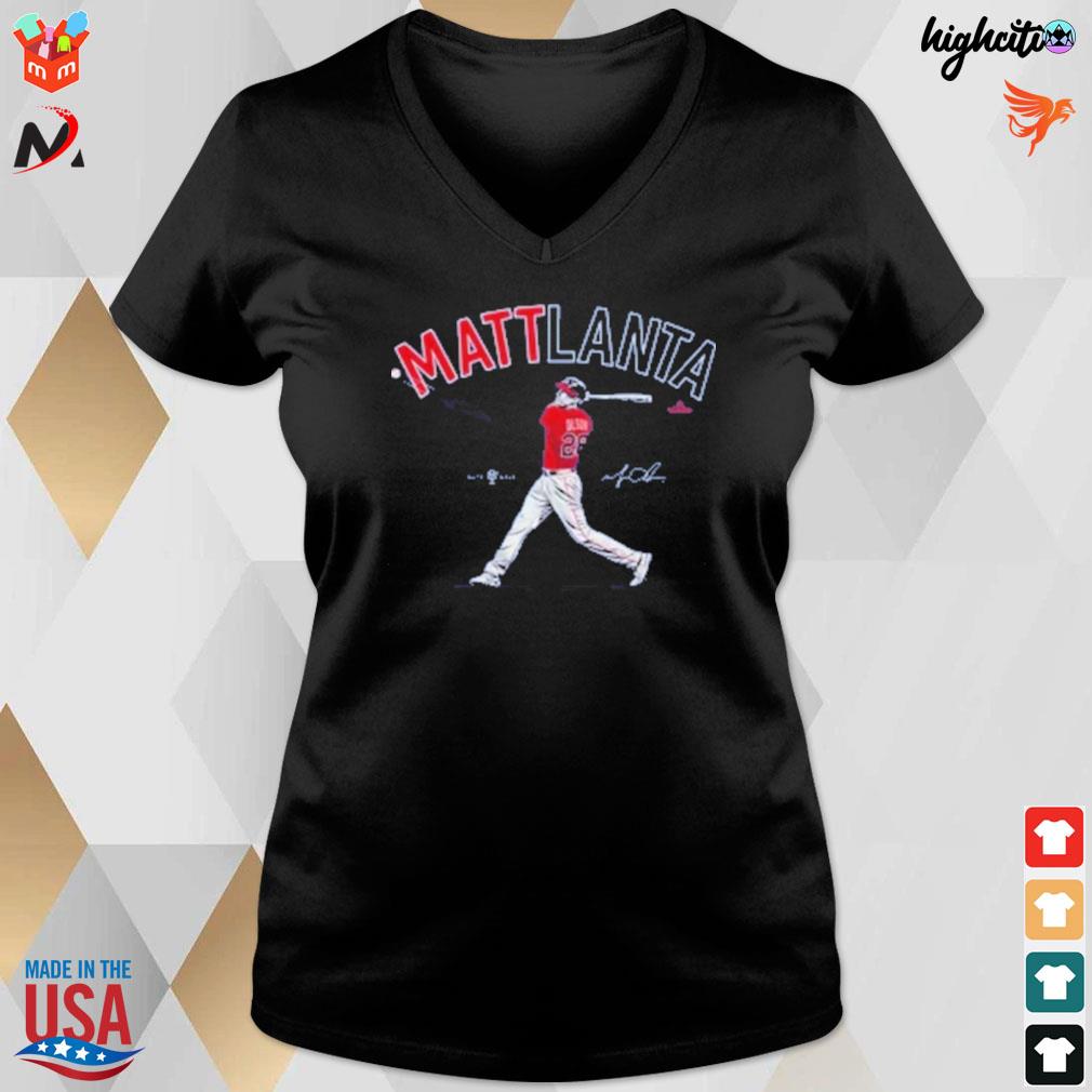 Matt Olson Atlanta Braves First Base Signature Shirt, hoodie, sweater, long  sleeve and tank top