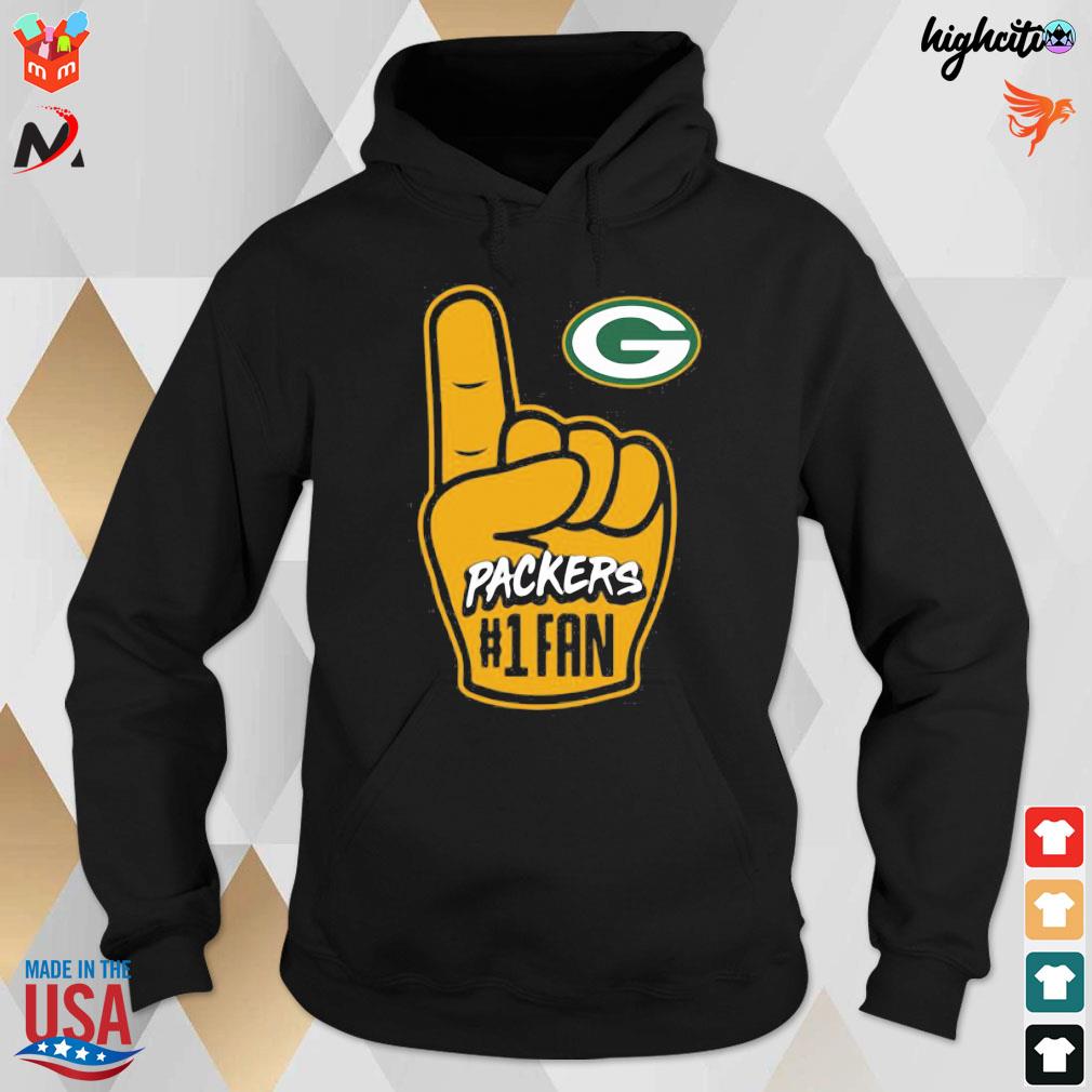 NFL Green Bay Packers #1 Fan Hand T-shirt, Hoodie, Sweater