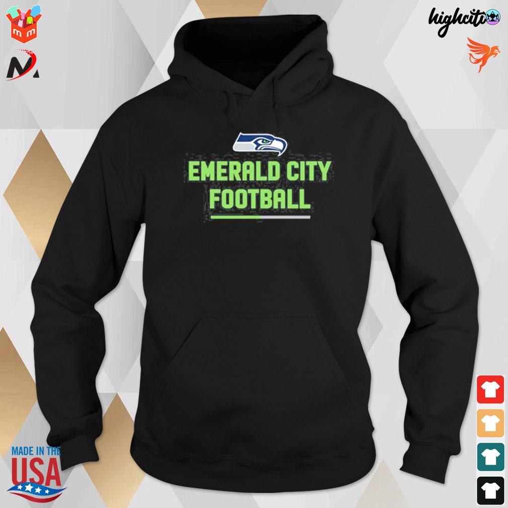 Emerald City Football Logo Seattle Seahawks shirt, hoodie, sweater, long  sleeve and tank top