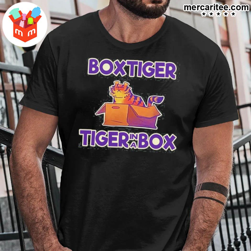 Official box tiger army of tigers in a box t-shirt
