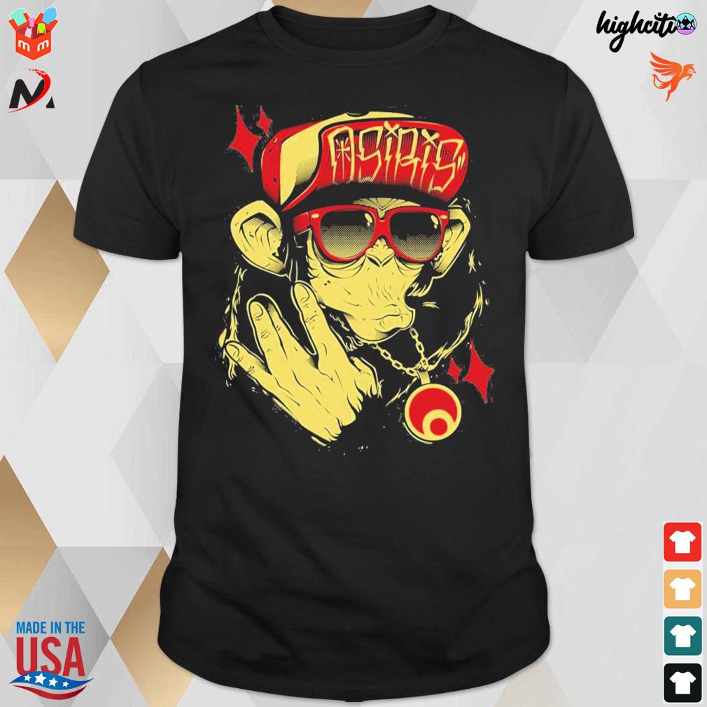 Red best sale monkey shirts