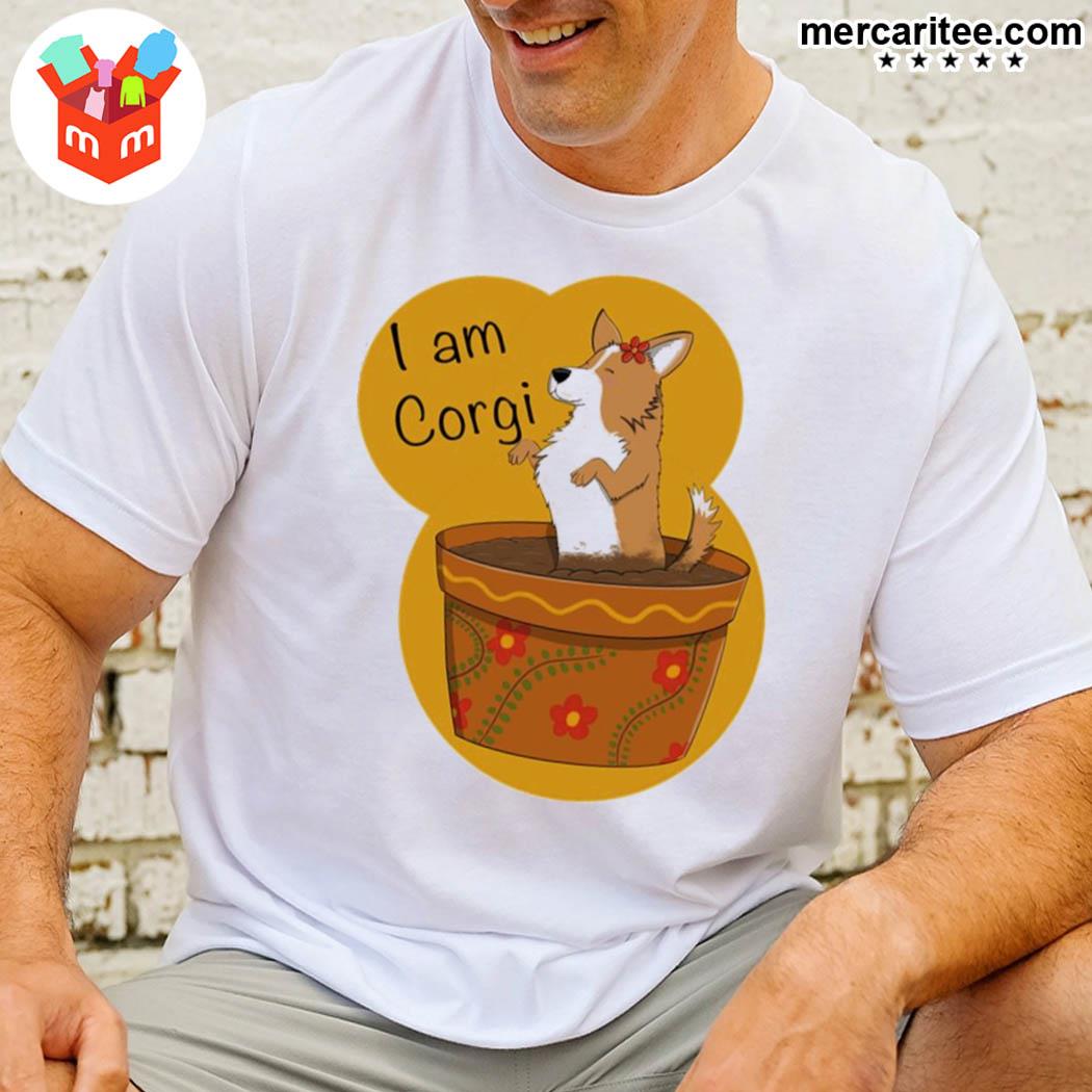 Premium i am corgI funny corgI lover t-shirt
