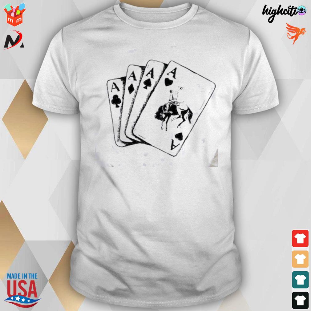 Ace card cowboy poker card games t-shirt, hoodie, sweater, long sleeve and  tank top