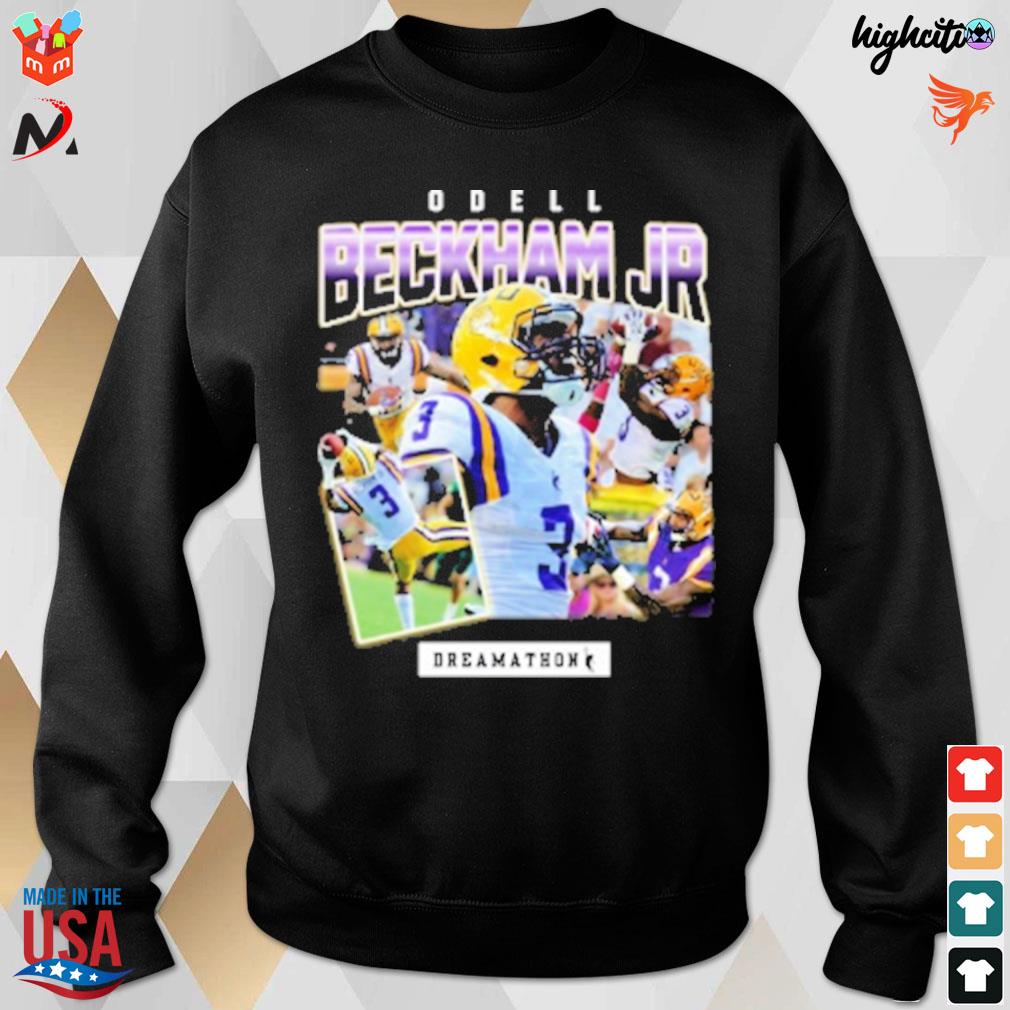 Official odell beckham jr obj dreams T-shirt, hoodie, tank top, sweater and  long sleeve t-shirt