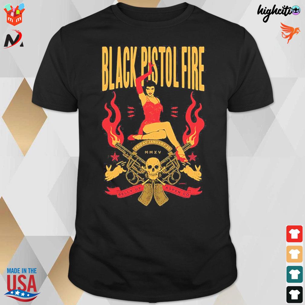 Black pistol fire Chuck Berry t-shirt
