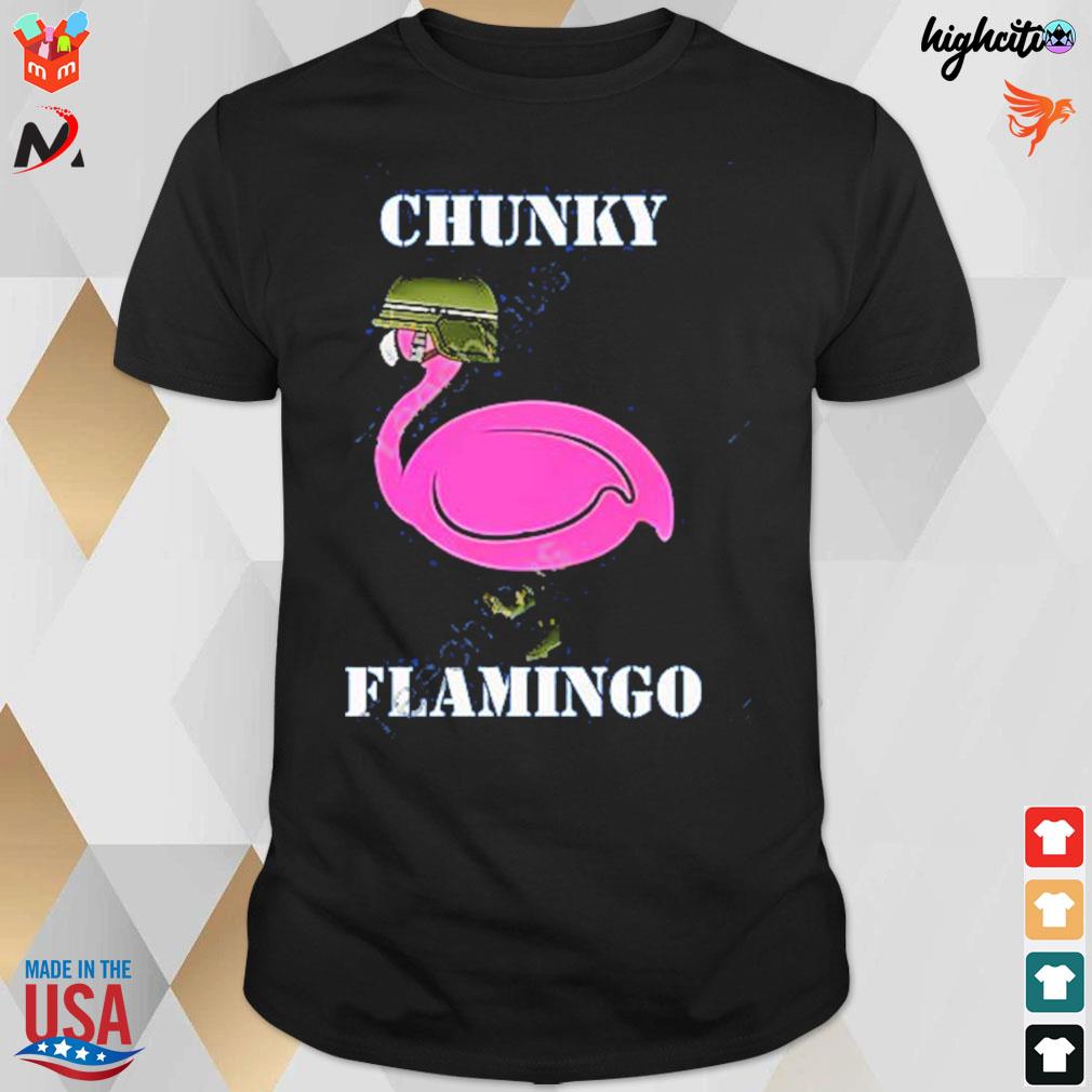 Chunky flamingo t-shirt