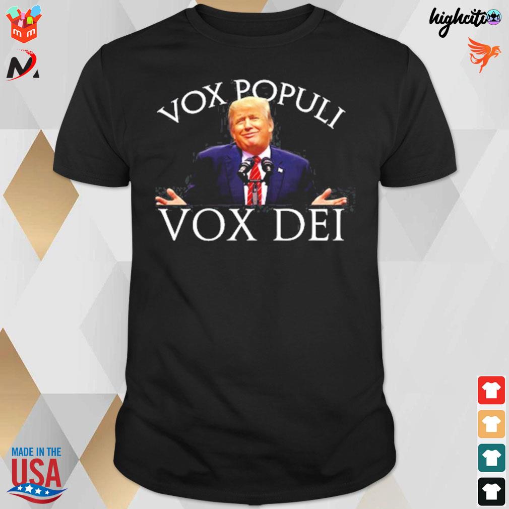 Donald Trump Jr vox populI vox deI t-shirt