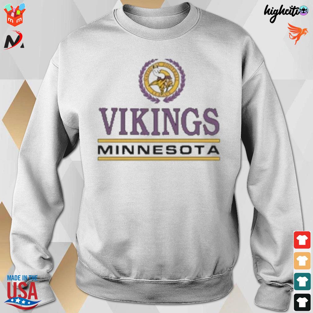 Homage Shop Minnesota Vikings Crest Shirts in 2023