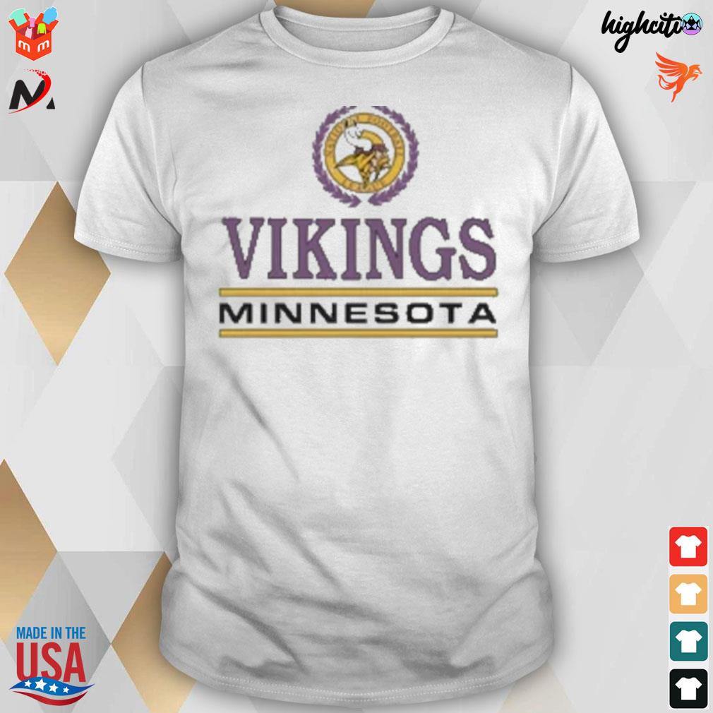 Homage Shop Minnesota Vikings Crest Shirts in 2023