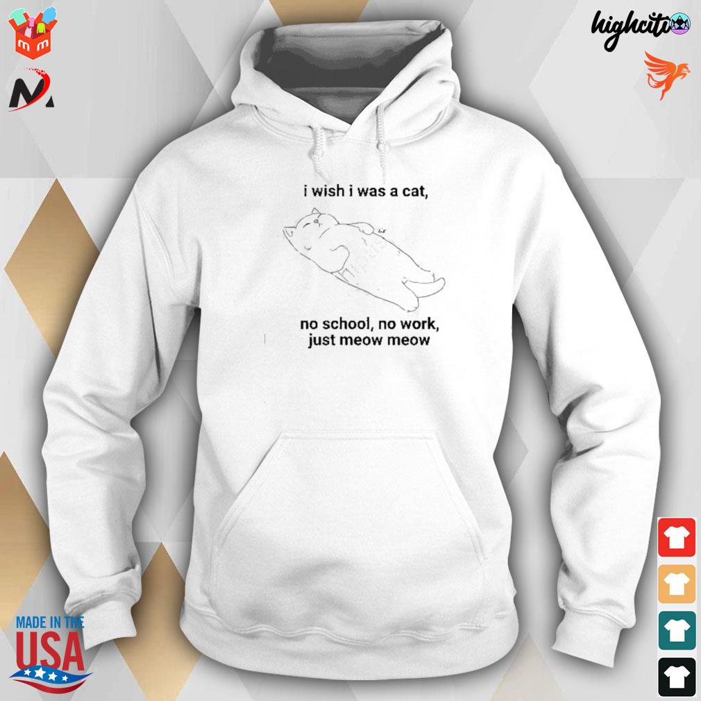 Wish cat clearance hoodie