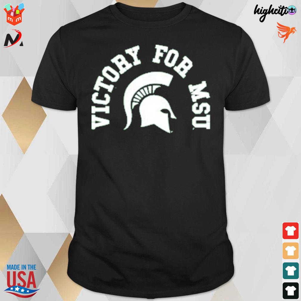 Michigan state victory for msu t-shirt