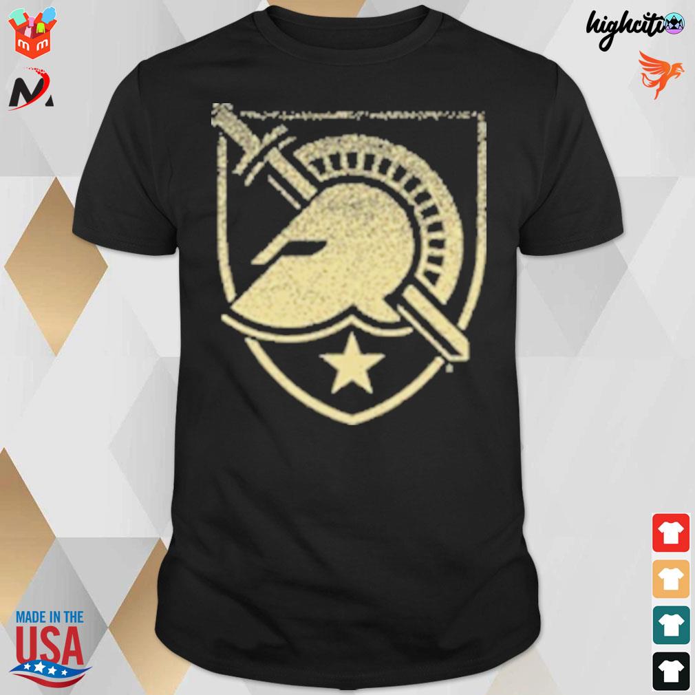 Ncaa army black knights 1st armored Division old ironsides rivalry gradient logo t-shirt