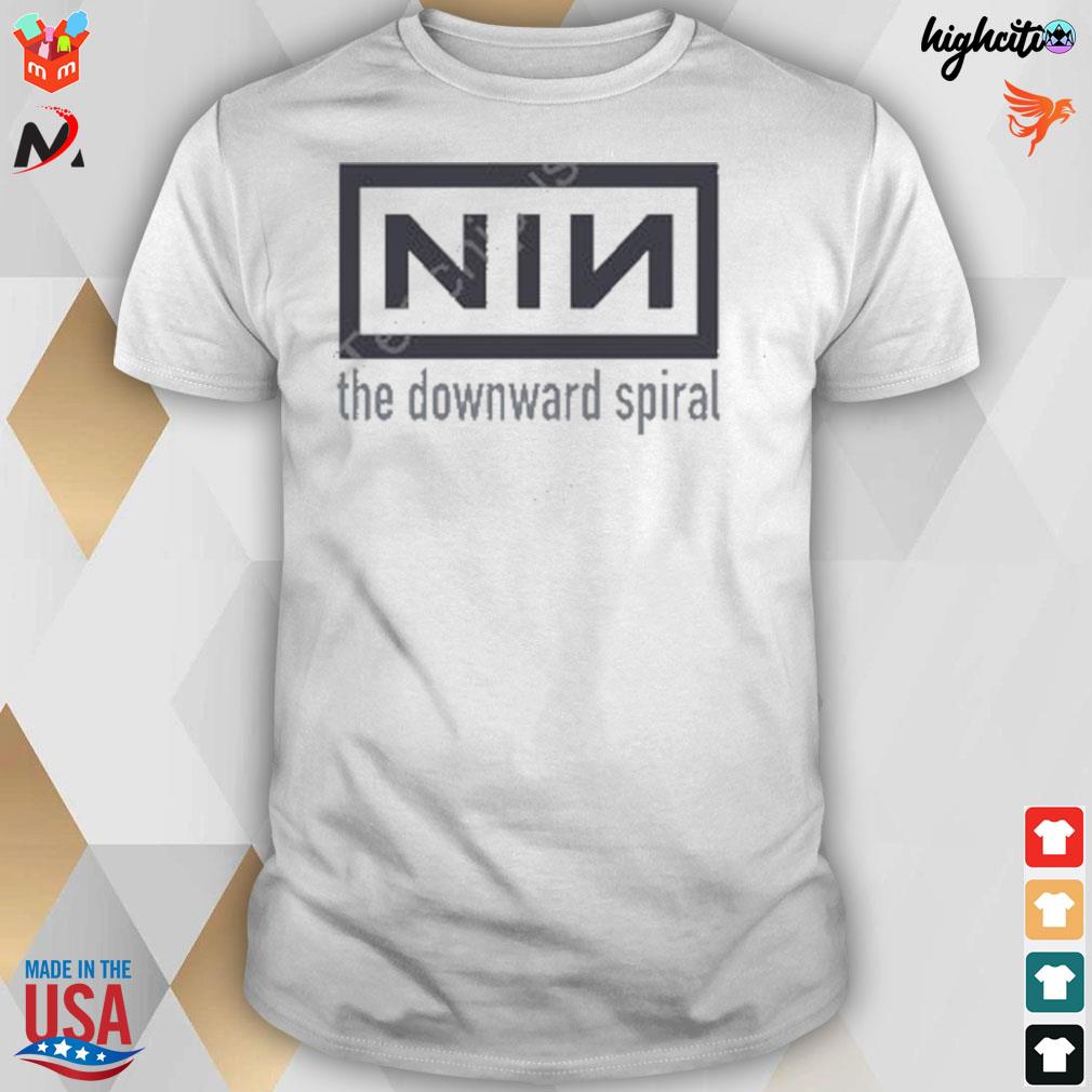 Nin the downward spiral T-shirt