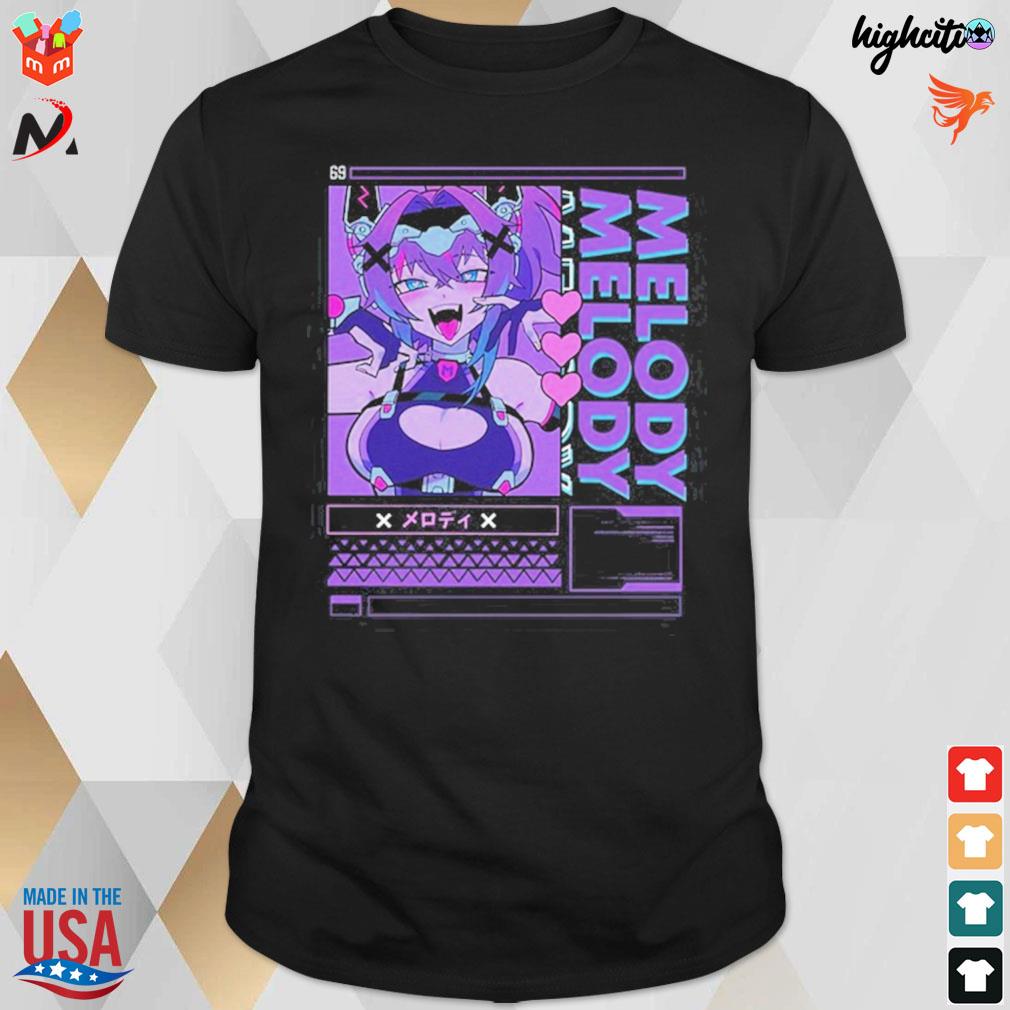 Projekt Melody Melody ahegao t-shirt, hoodie, sweater, long sleeve and tank  top