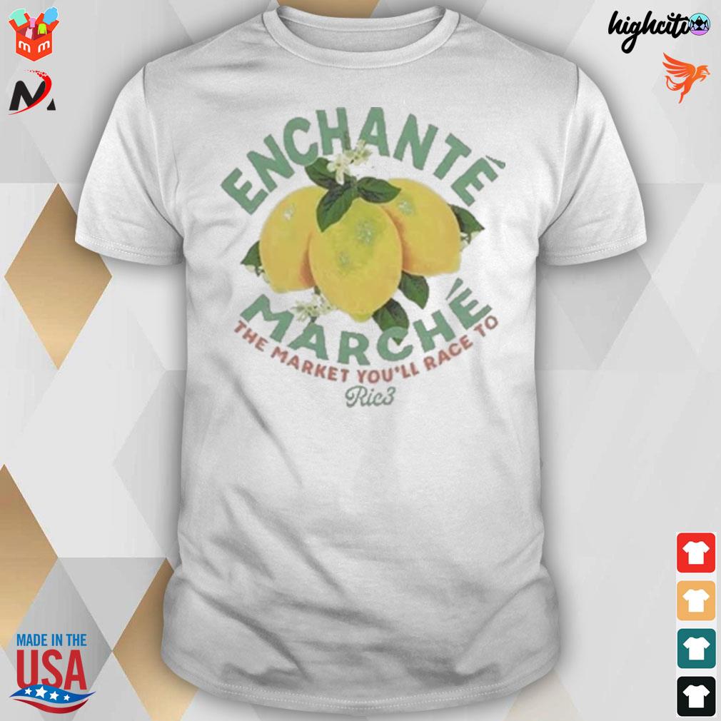 Ric3 enchante lemon marche the market you'll race tp Ric 3 Daniel Ricciardo T-shirt