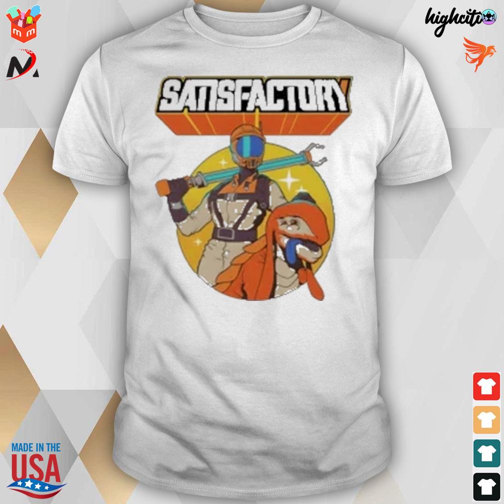 Satisfactory merch retroy T-shirt