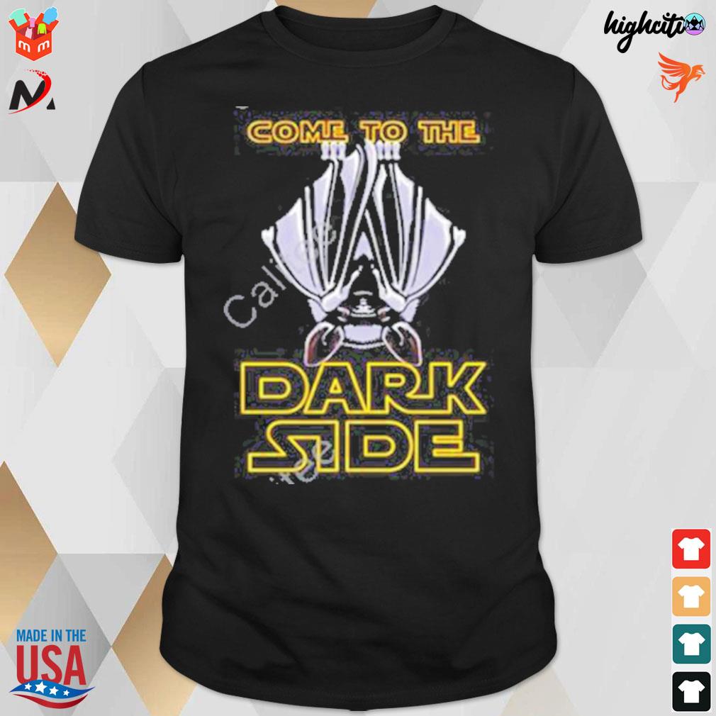 Star wars come to the dark side bat t-shirt
