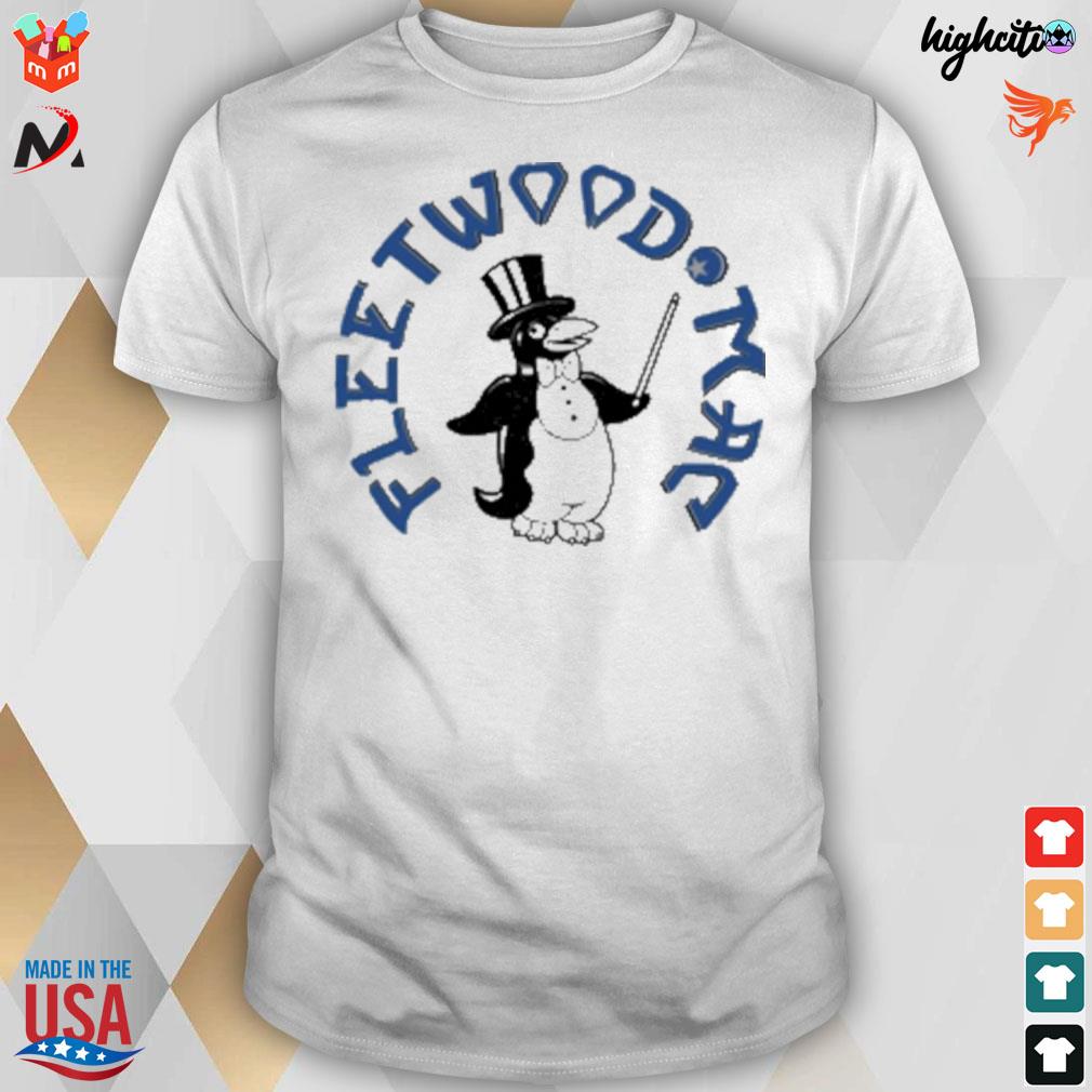 Fleetwood mac penguin raglan t-shirt