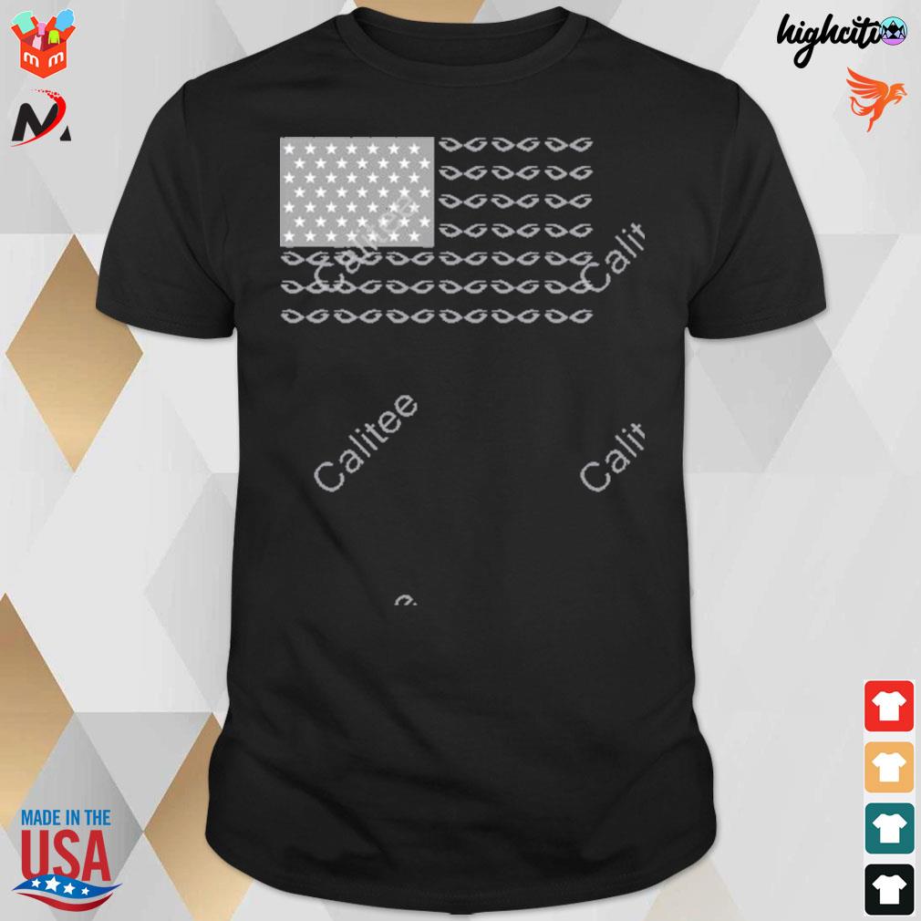 Geeks gamers American flag t-shirt