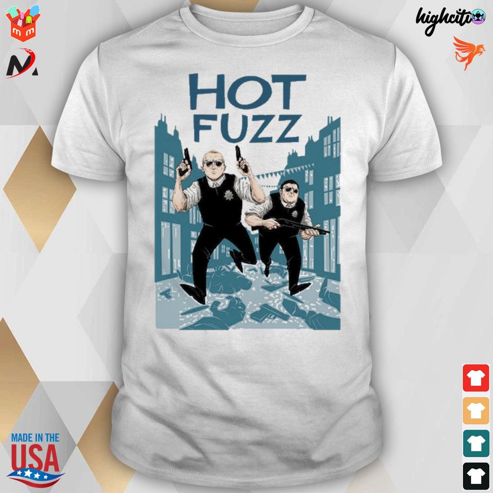 Hot fuzz Simon Pegg and Nick Frost t-shirt