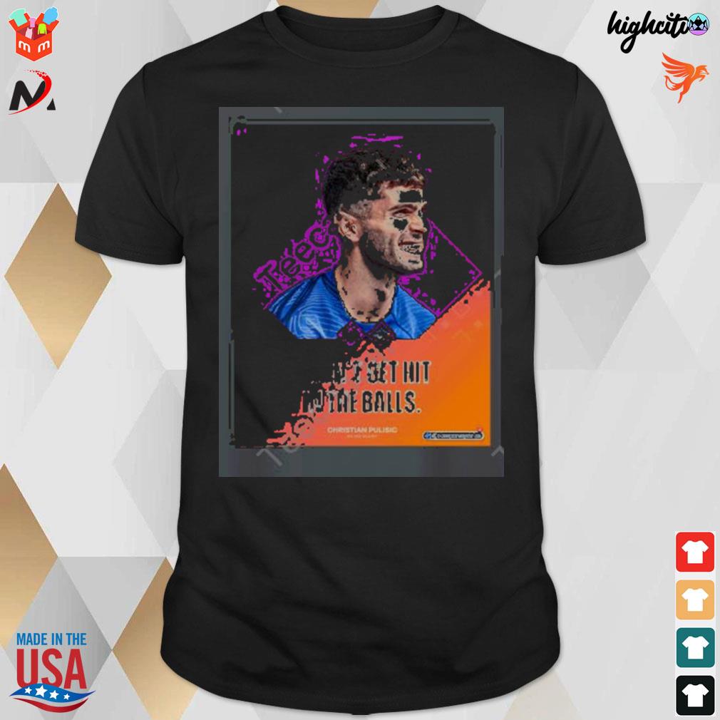 I didn't get hit in the balls Christian Pulisic t-shirt