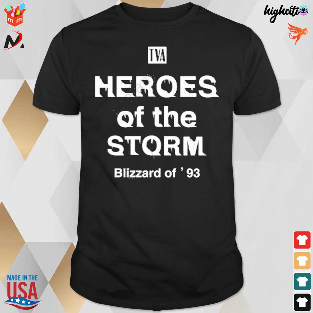 IVA fainfive heroes of the storm Blizzard of 93 t-shirt