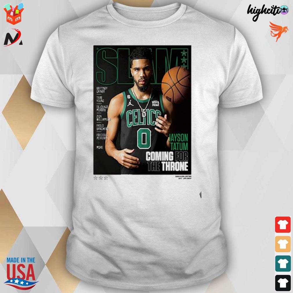 jayson tatum slam t shirt