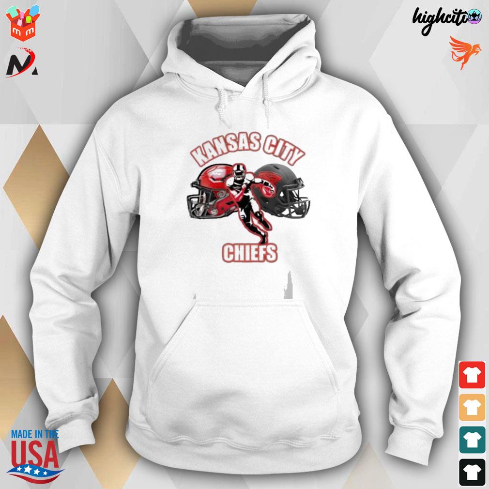 Kansas city Chiefs player helmet t-shirt, hoodie, sweater, long sleeve and  tank top