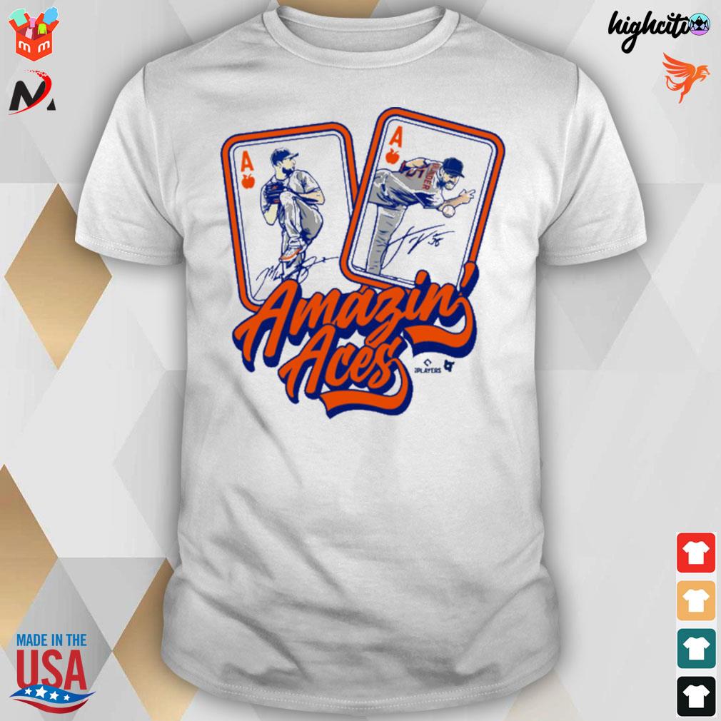 Max Scherzer & Justin Verlander: Amazin' Aces, Women's V-Neck T-Shirt / Large - MLB - Sports Fan Gear | breakingt