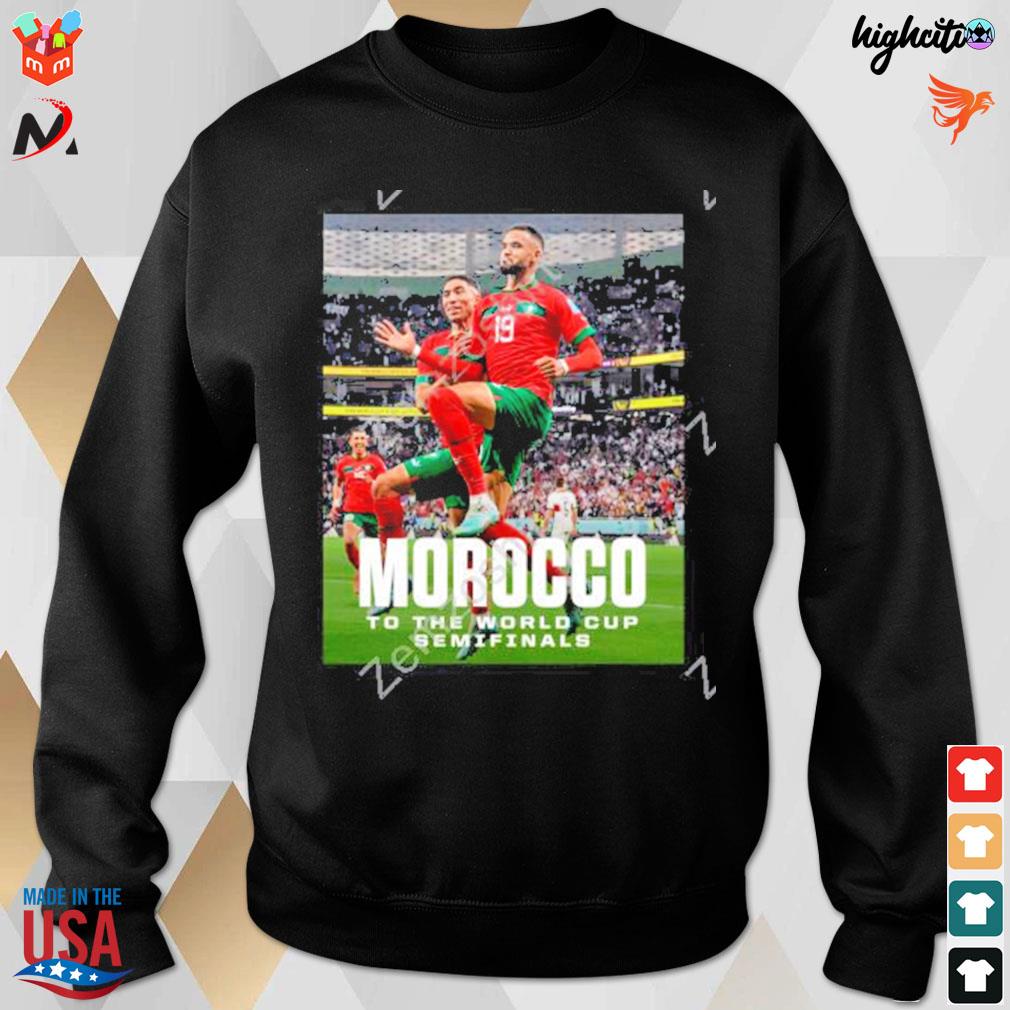 Morocco World Cup 2022 Football Shirt, hoodie, sweater, long