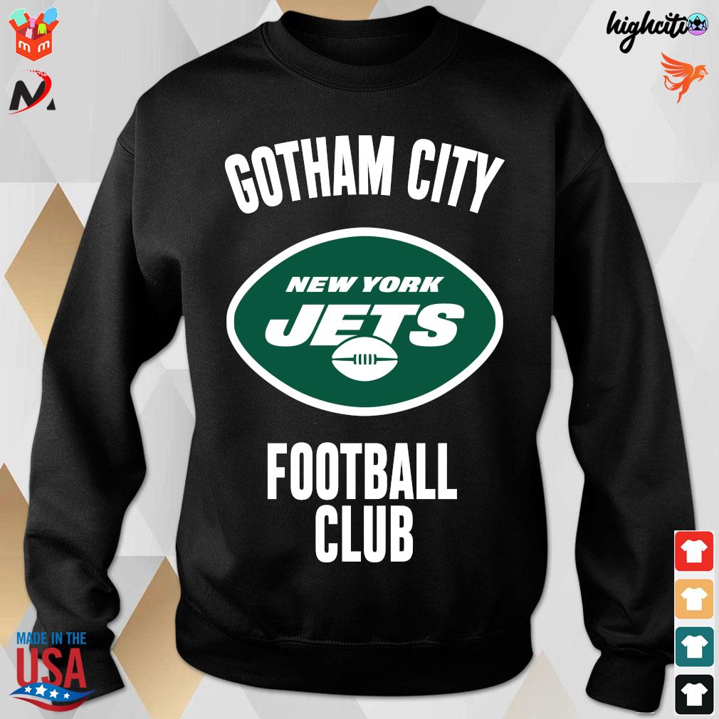 Ny Jets Gotham City Football Logo New York Jets T shirt - Limotees