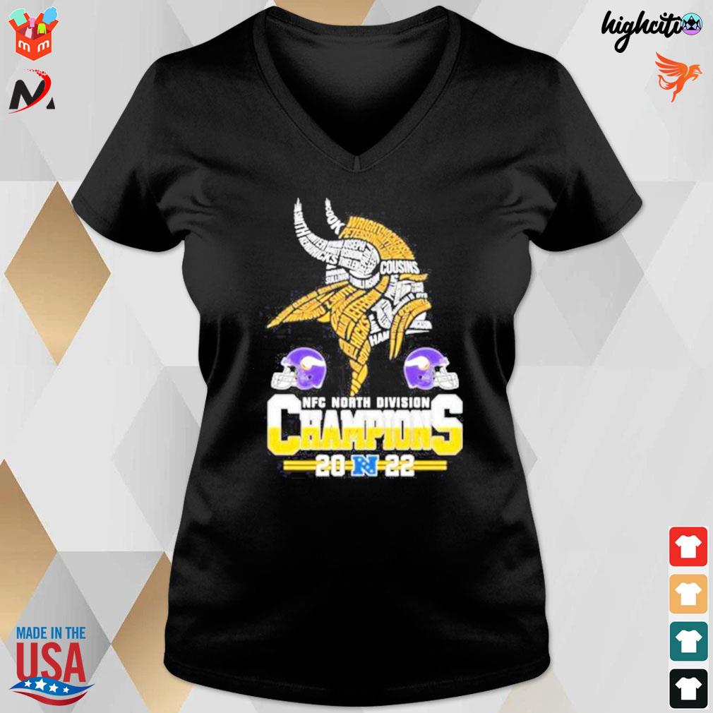 Minnesota Vikings 2022 NFC North Division Champions T-Shirt, hoodie,  sweater, long sleeve and tank top