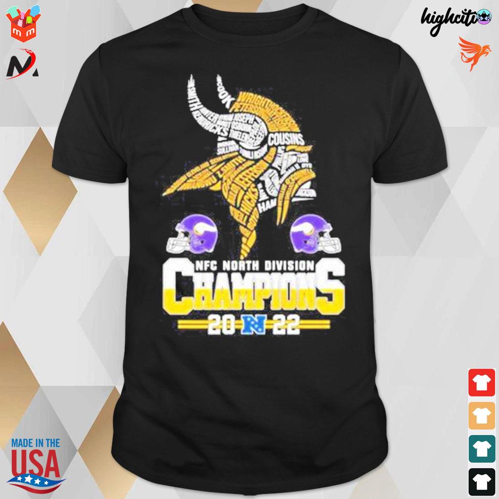 Minnesota Vikings NFC North Division Champions 2022 Shirt - High