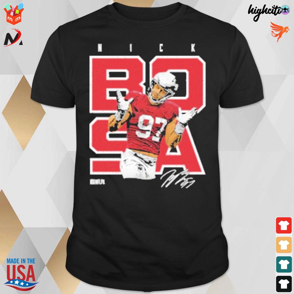 Nick Bosa San Francisco 49ers signature shirt, hoodie, sweater