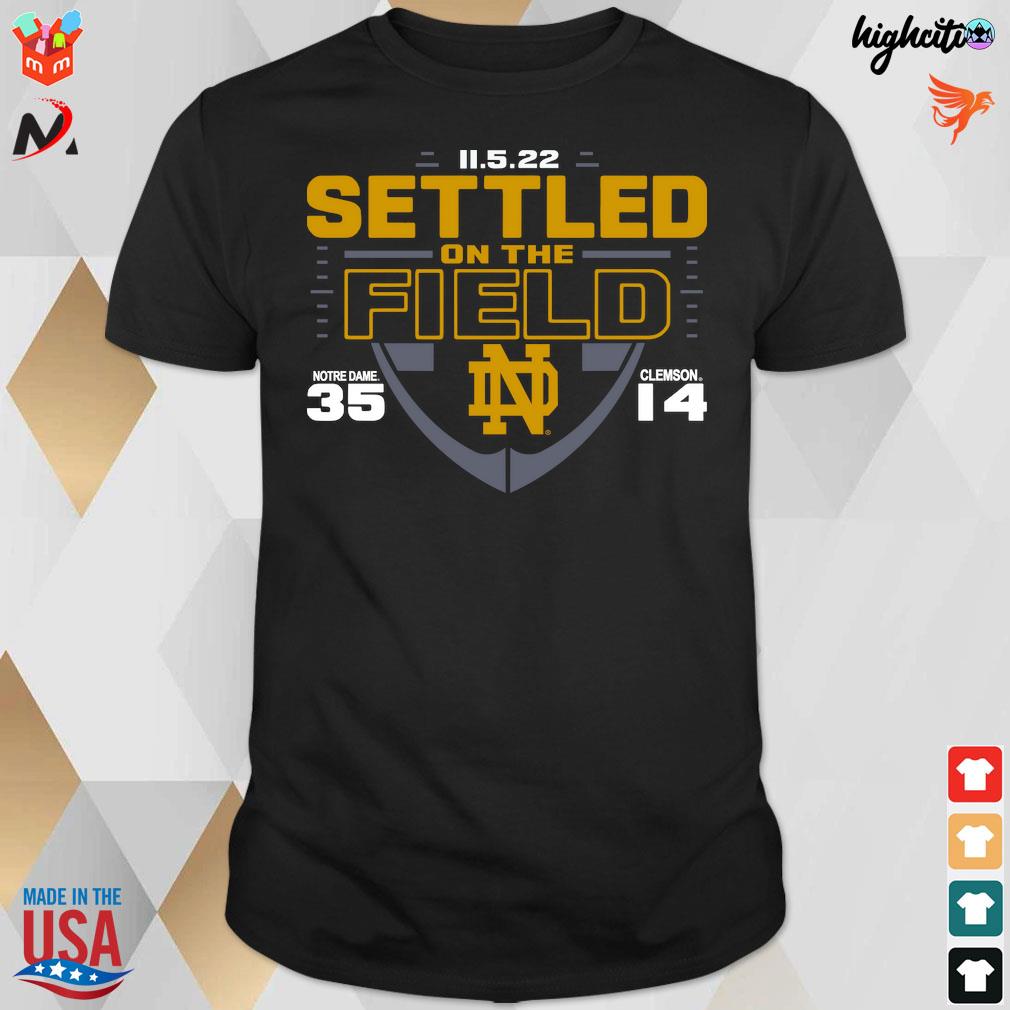 Notre dame football t hot sale shirt