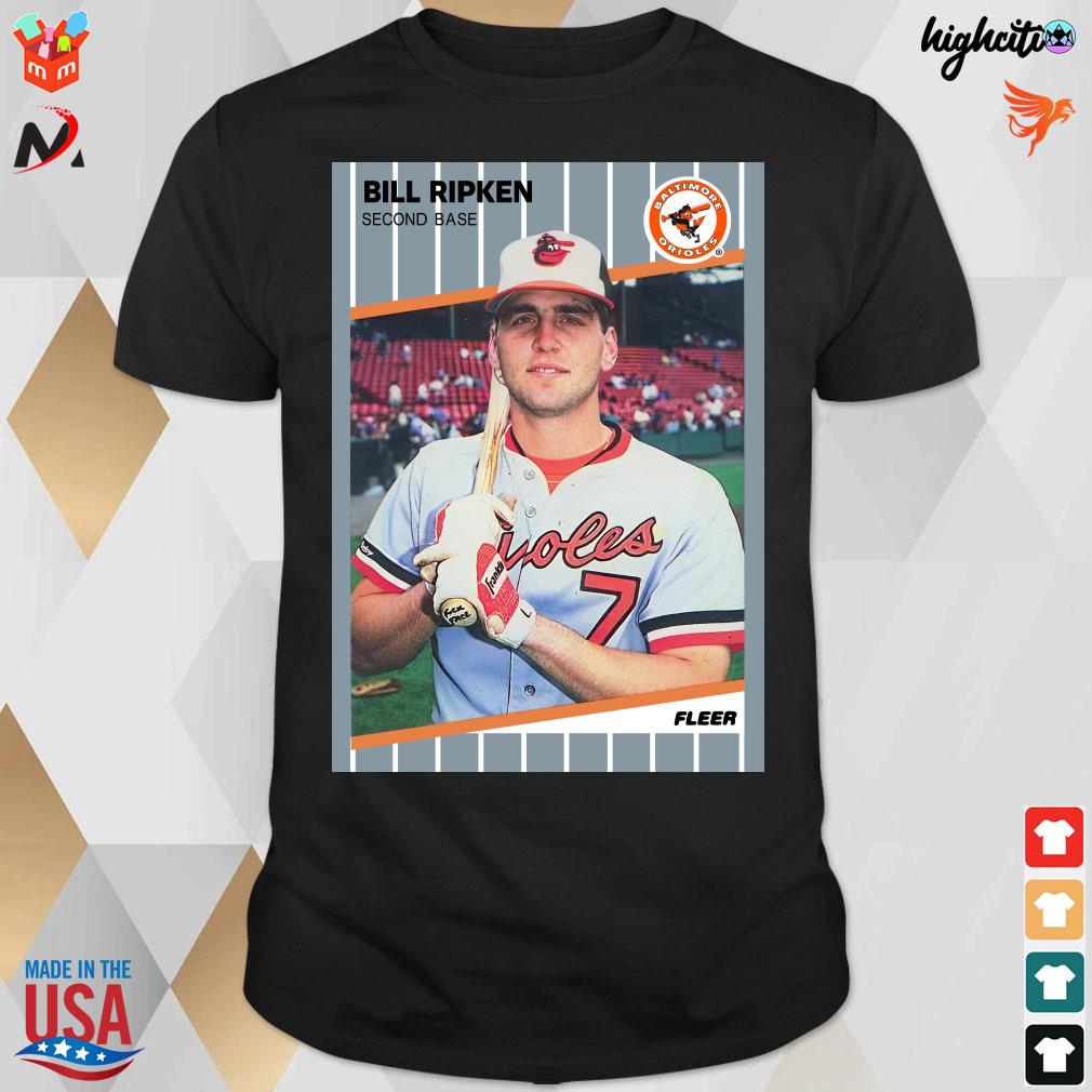 Official Billy Ripken second base Baltimore Orioles t-shirt