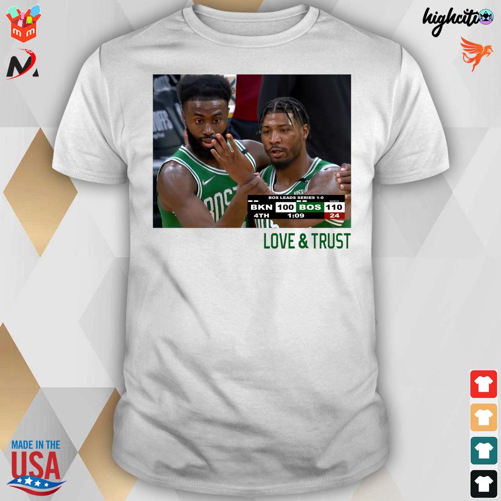 Official Boston Celtics Love Trust Shirt