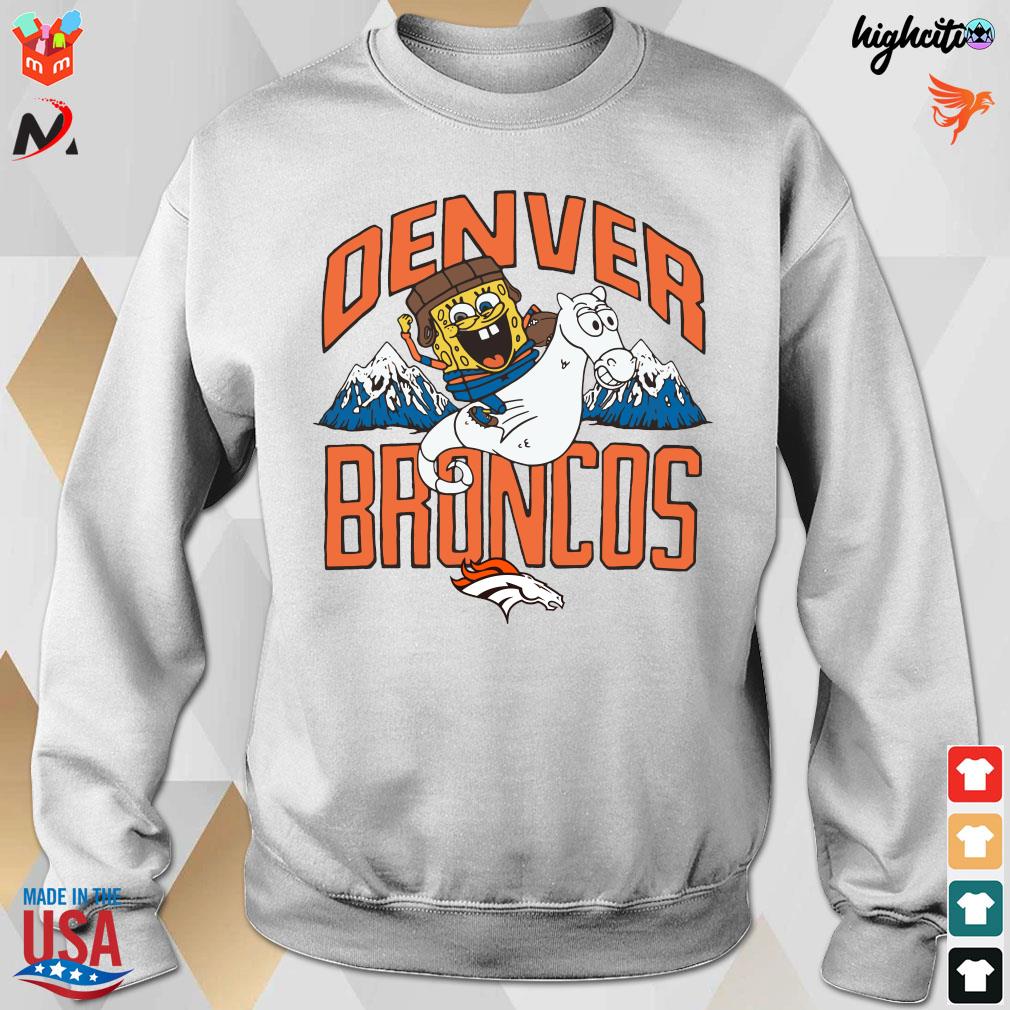 SpongeBob X Denver Broncos Youth Short Sleeve T-Shirt –