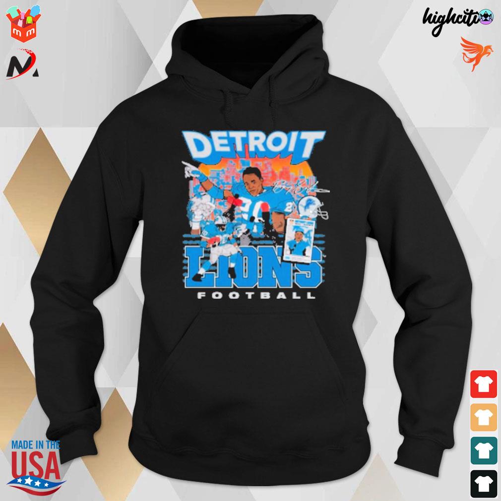 Barry sanders black detroit lions 2023 shirt, hoodie, sweater